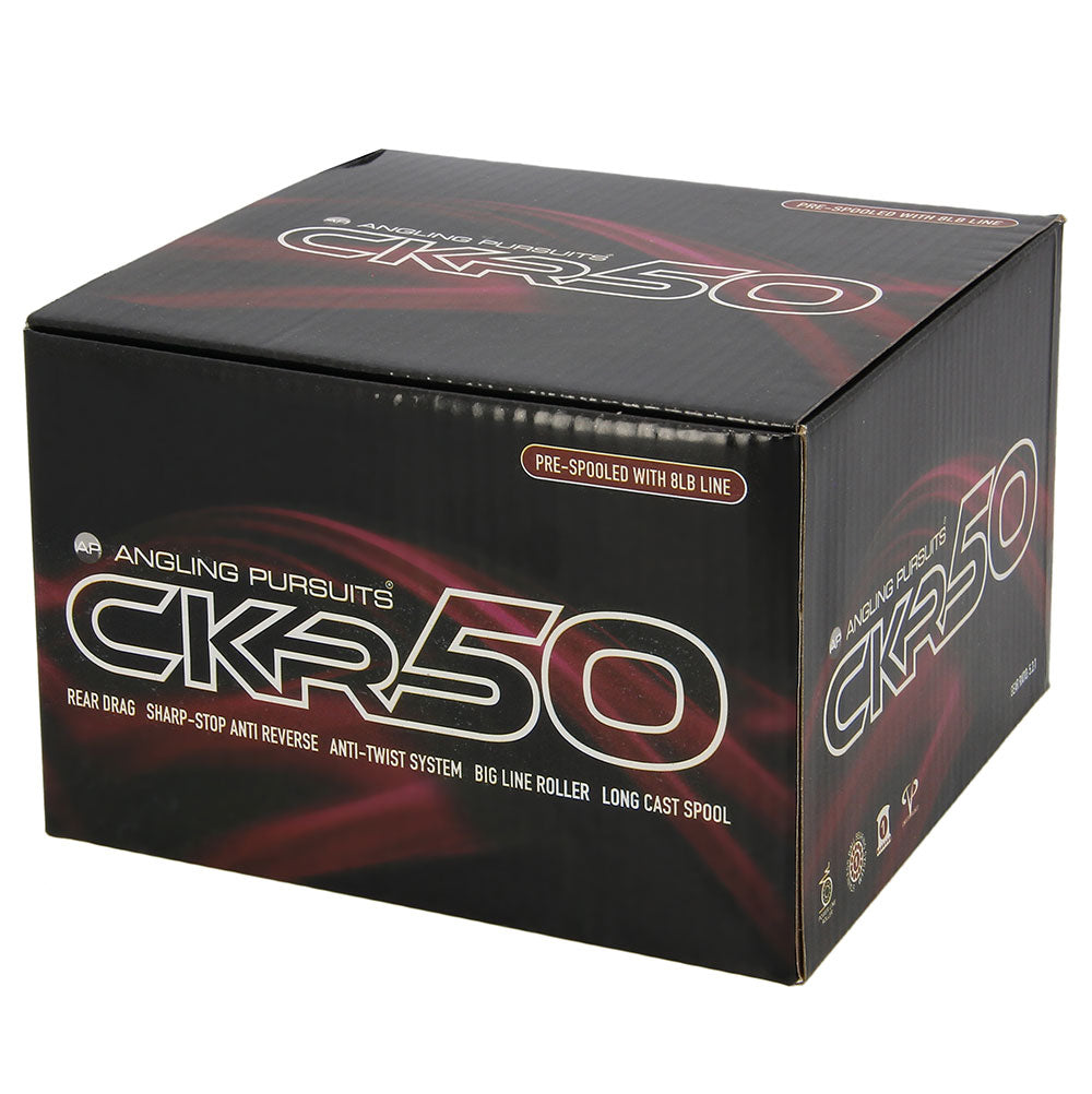 CKR50 Coarse Fishing Reel Loaded With 8lb Line