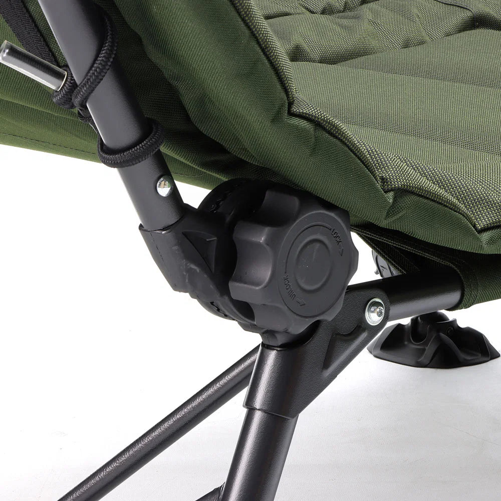 NGT Delta Bedchair - 6 leg, Recliner with Pillow