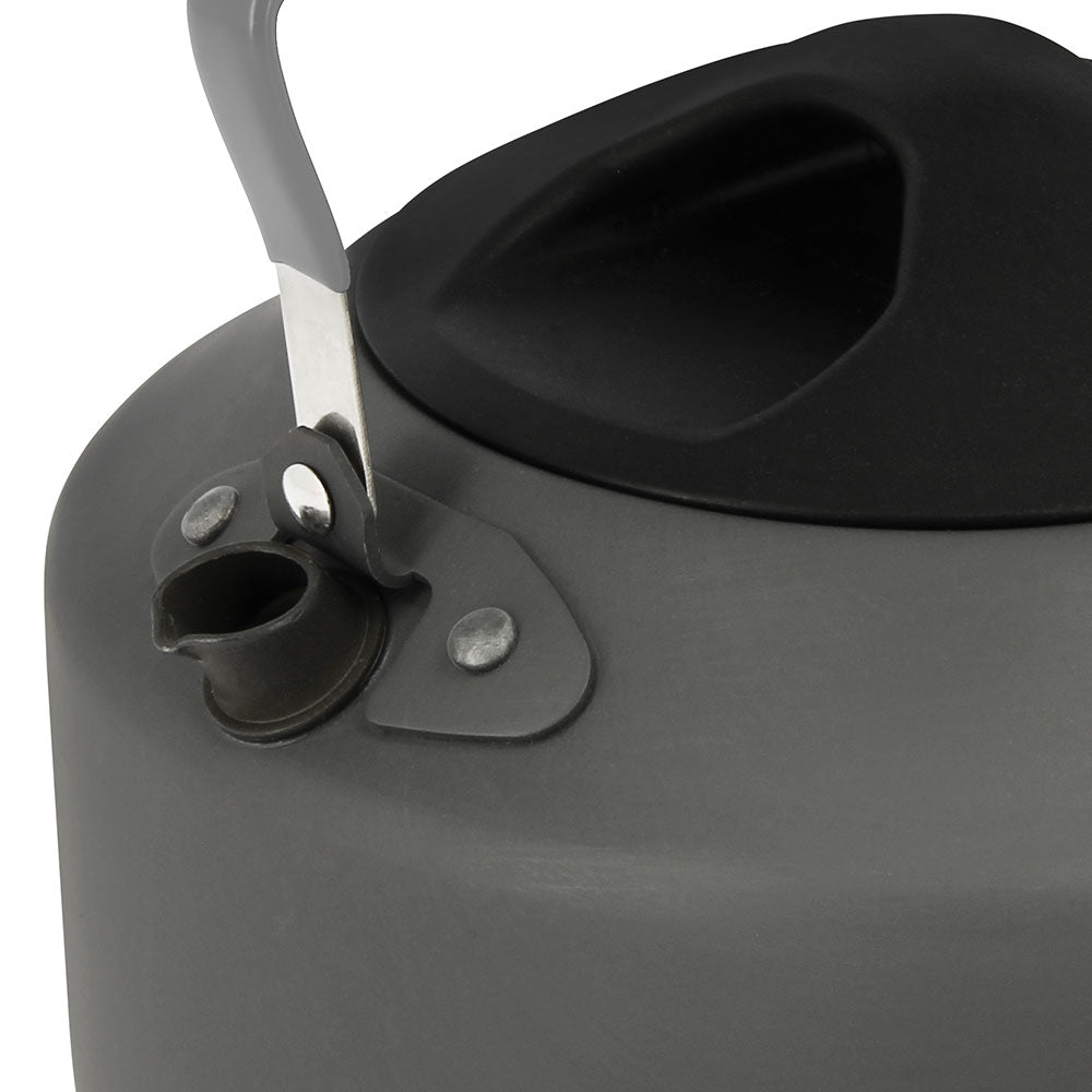 NGT 1.1 Litre Gun Metal Aluminium Kettle