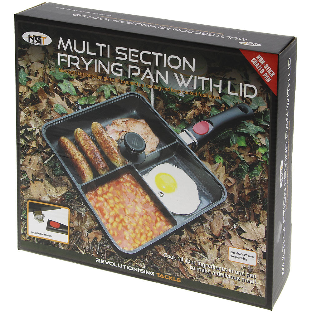 NGT 3 Way Frying Pan With Removable Handle And Lid