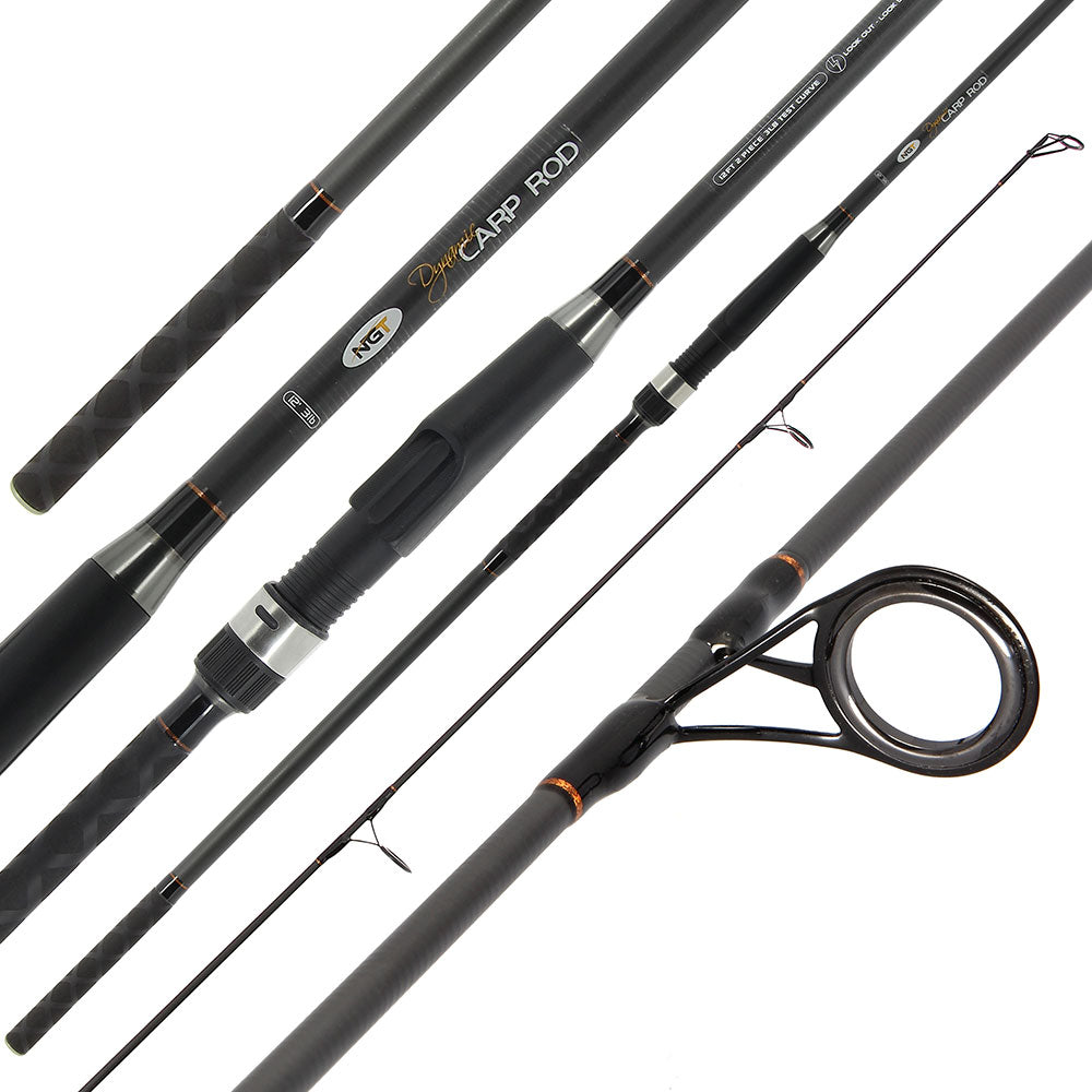 NGT 12ft Dynamic Carp Rod 2pc 3lb Carbon