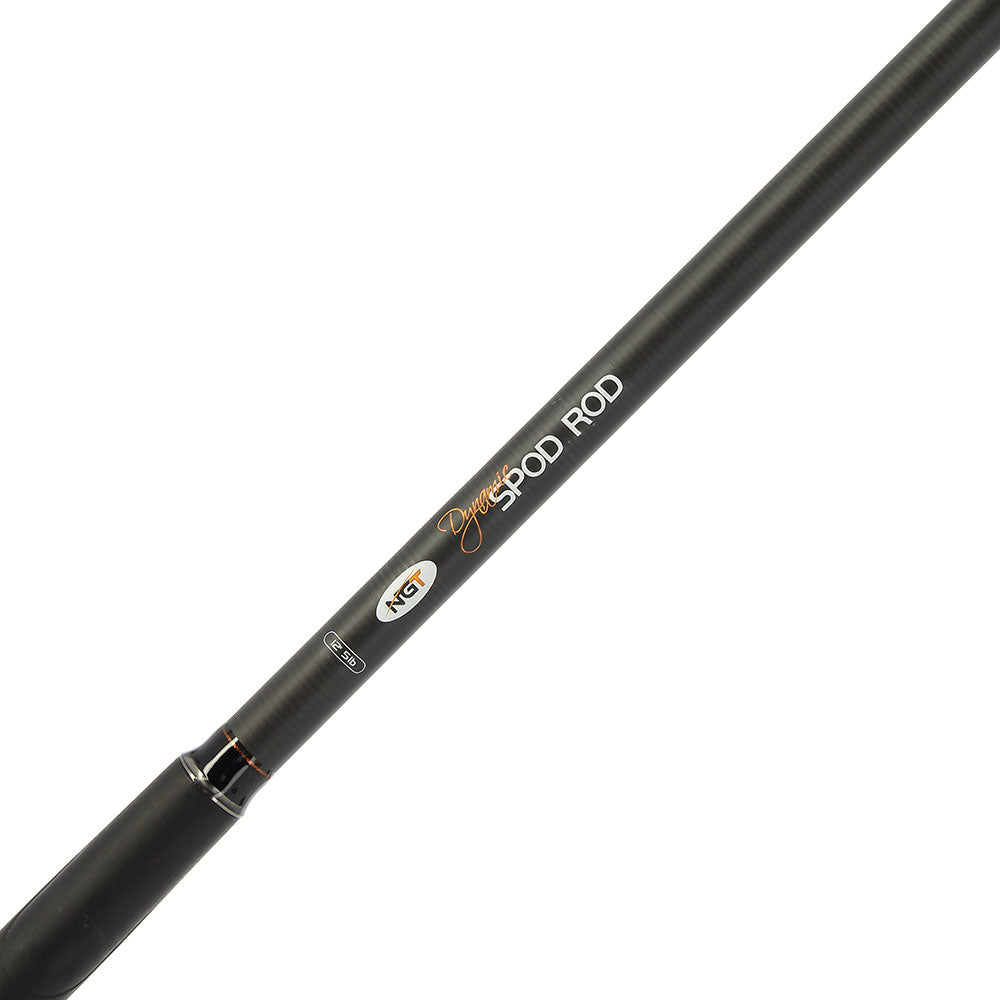 NGT Dynamic Spod Rod 12ft 2pc 50mm Butt Ring Carbon