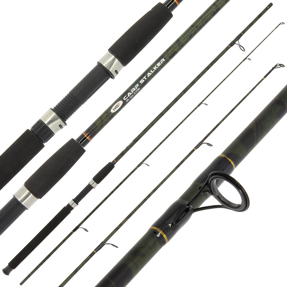 Rod Salker NGT Camo Carp Stalking Rod 8ft 2pc – NGTOnline