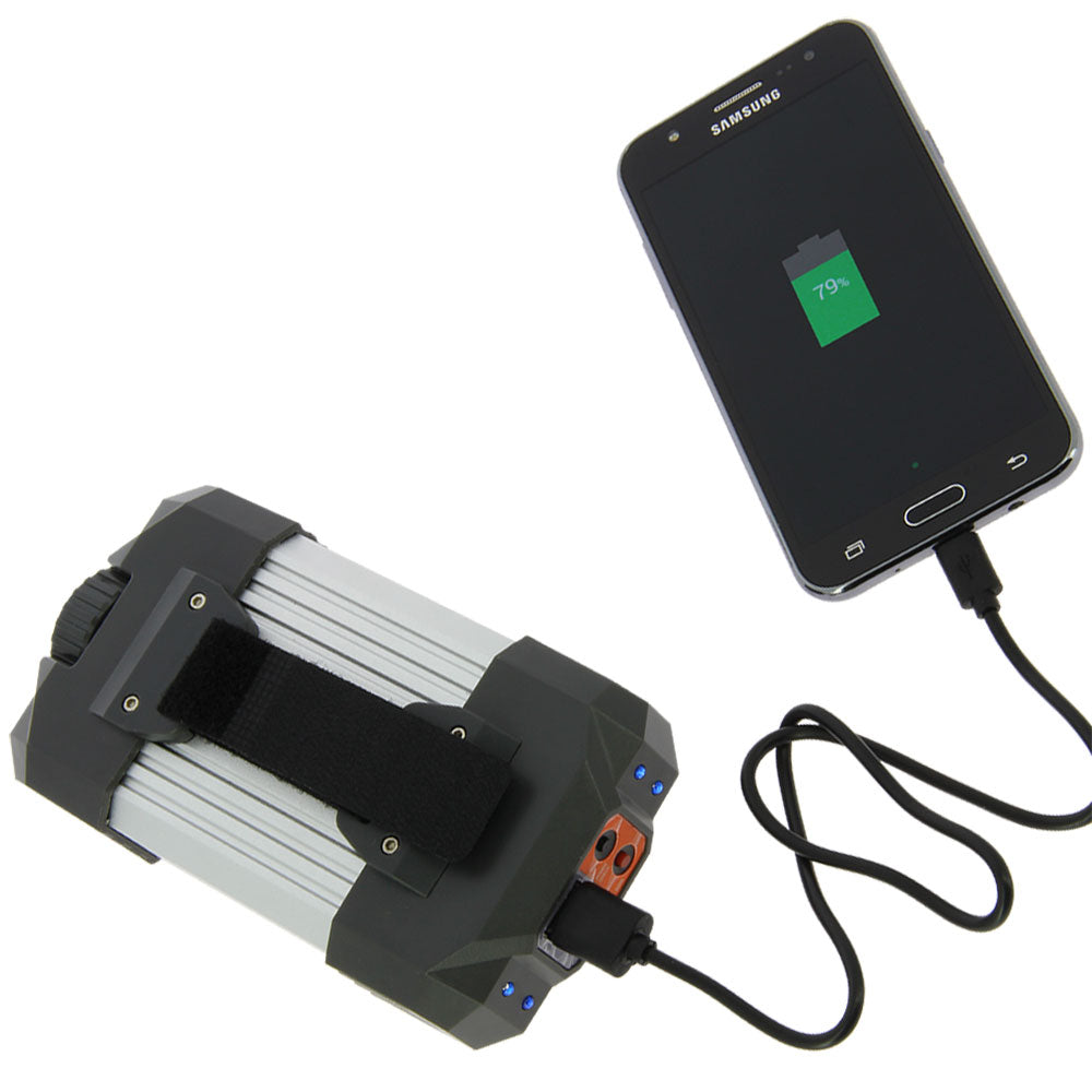 NGT 21 + 6 LED Floodlight With 10400mAh Powerbank And Case