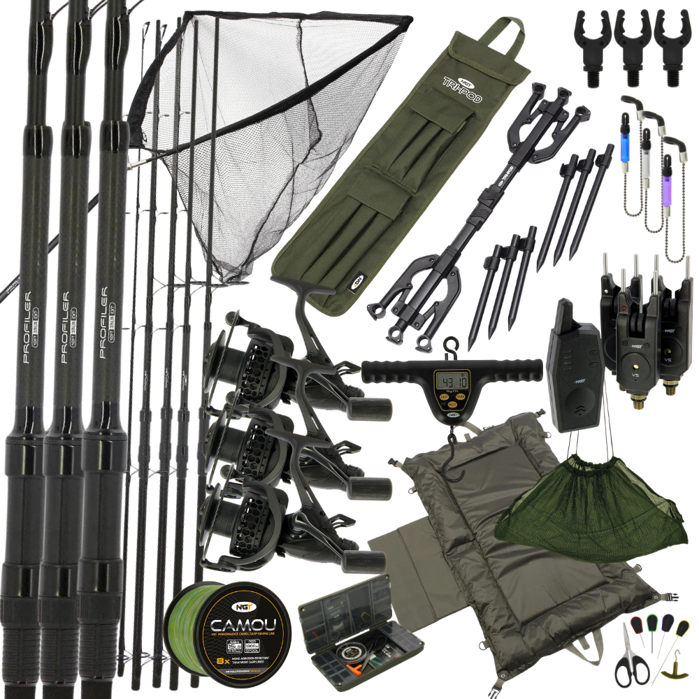 carp set tri pod