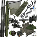 NGT Deluxe 2 Rod Profiler Carp Fishing Set Up