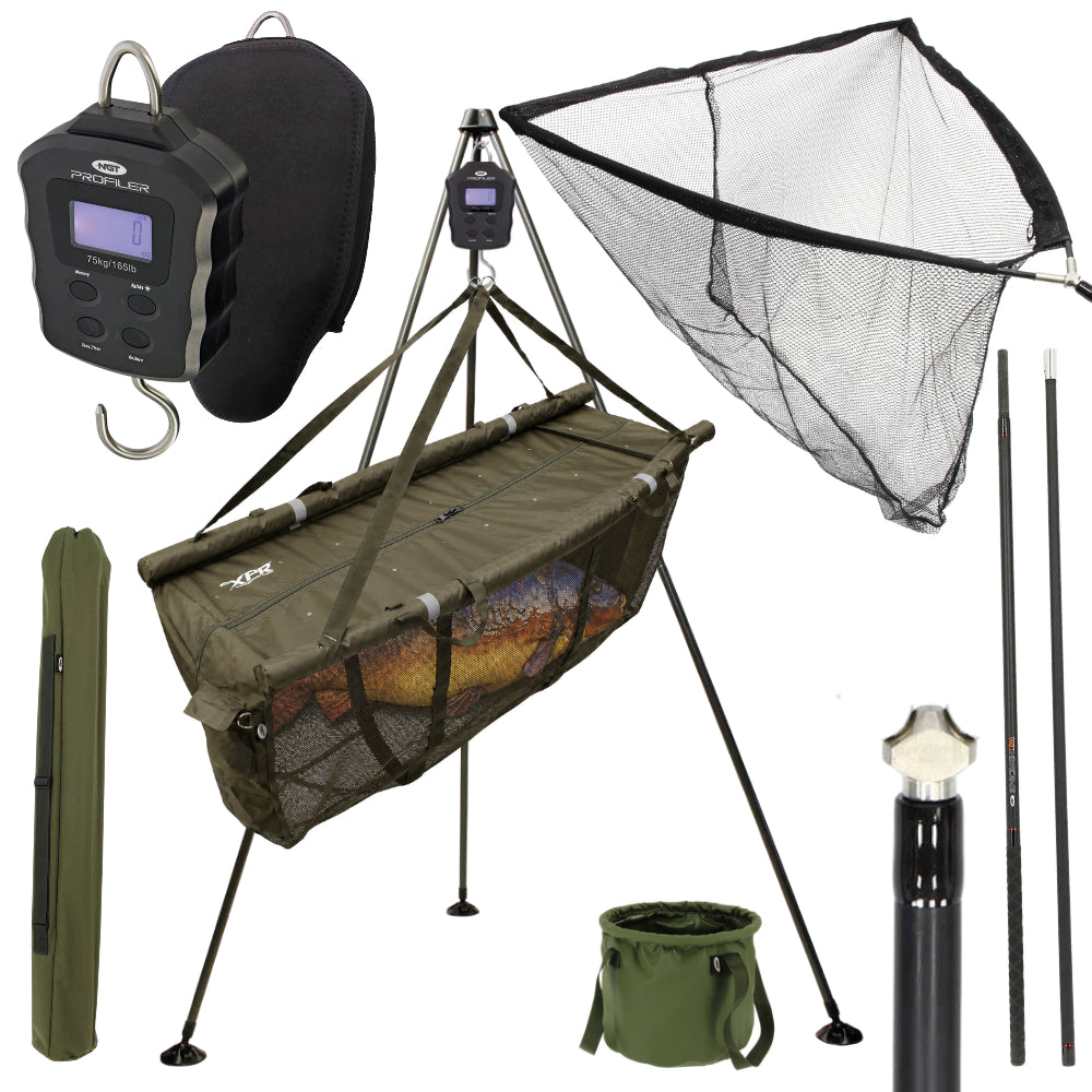 NGT Carp Landing Tripod Weighing Set