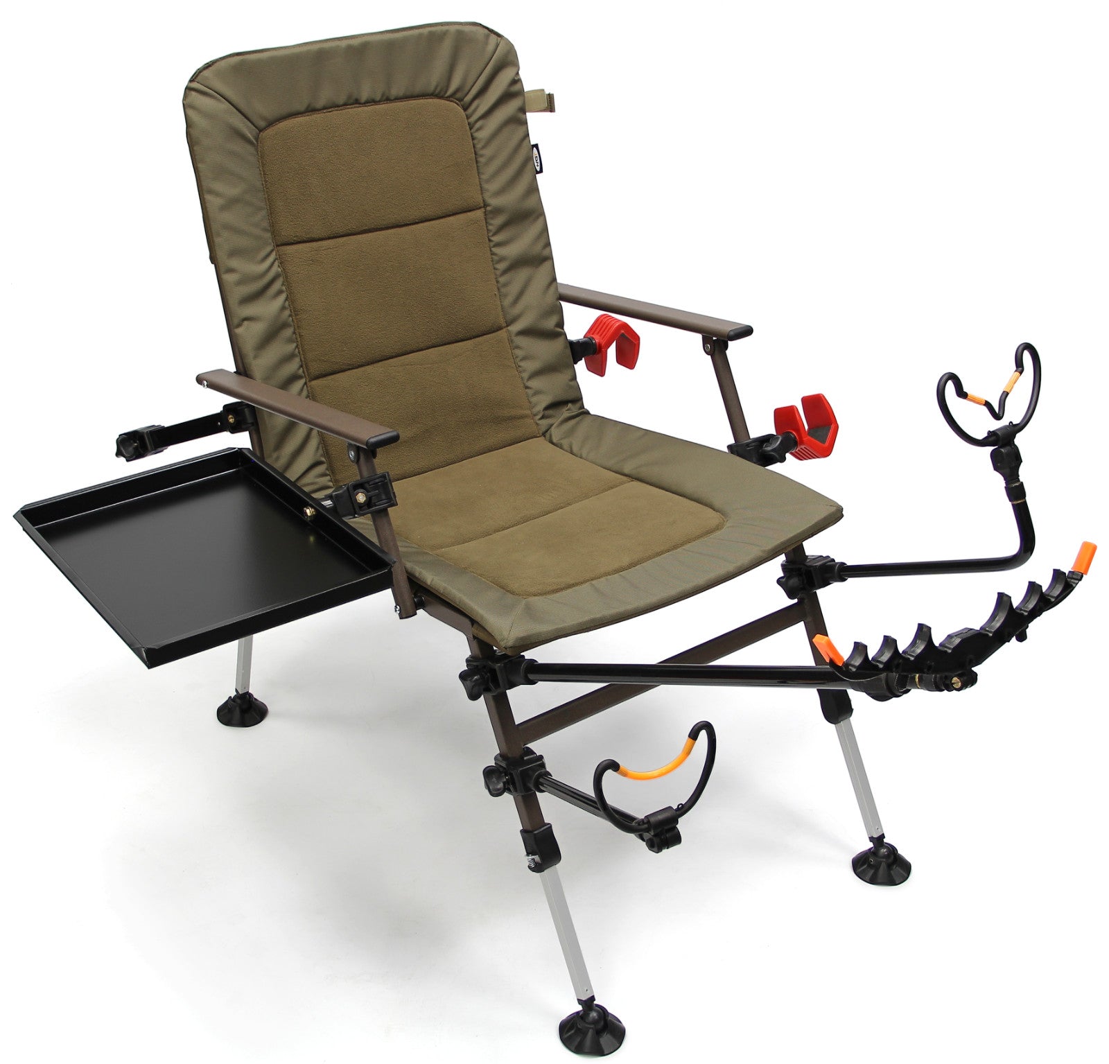carp fishing armchair - with side accessory Matrix S25 Pro Chair Agritrade AK CARP FISHING Accessories