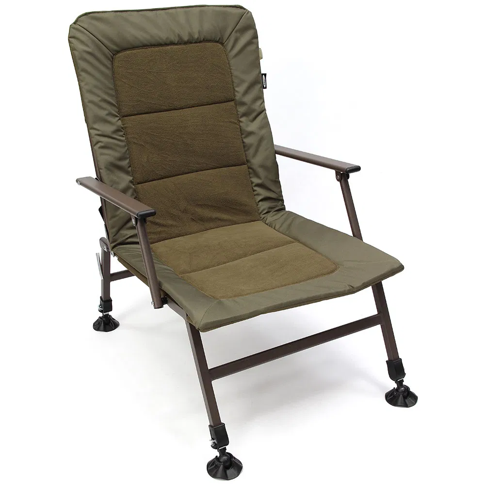 fishing chairs with rod holders uk Chair 440Ibs Adjustable Reclining Folding frame chair comfortably accommodates up to 440 lbs while promoting healthy posture Chairs & Seat Boxes
