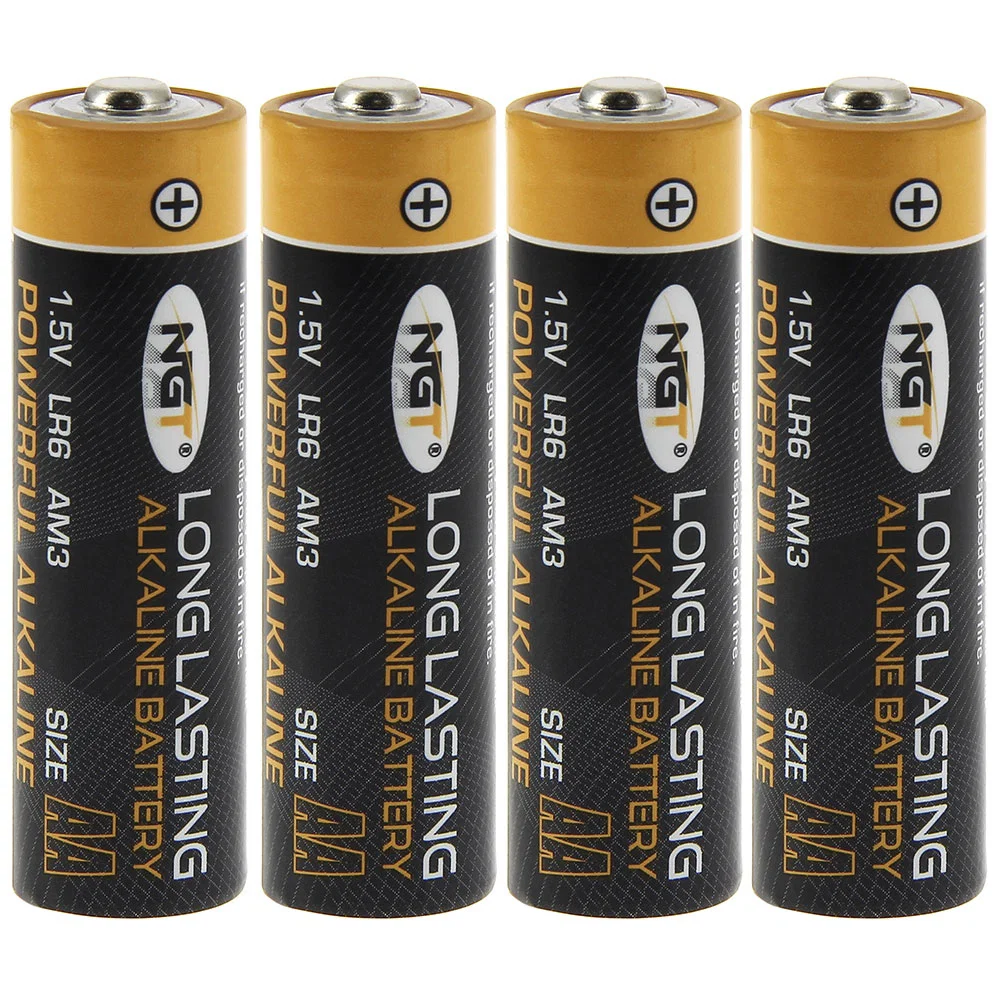 NGT Alkaline Batteries - Card Of 4 x AA