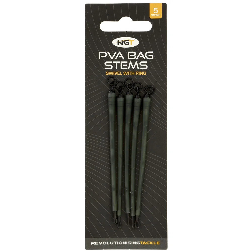 NGT O Ring Swivel PVA Stems 5 Pack