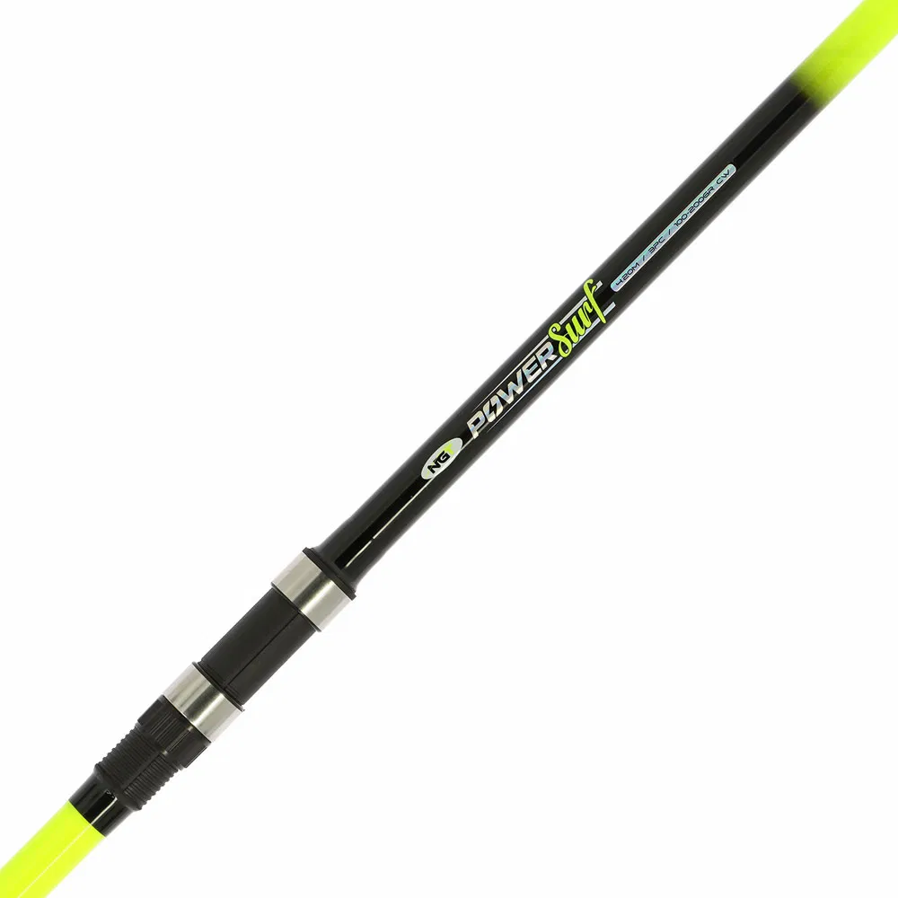 NGT Power Surf - 14ft, 4.20m, 3pc, 4-7oz Mixed Carbon Beachcaster