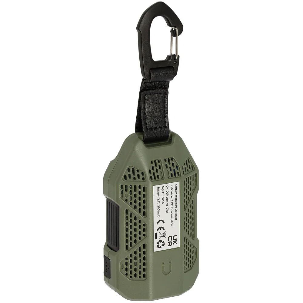 NGT Carbon Monoxide Detector Thermometer & Light