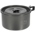 NGT 3pc Gun Metal Aluminium Kettle, Pot & Pan Set