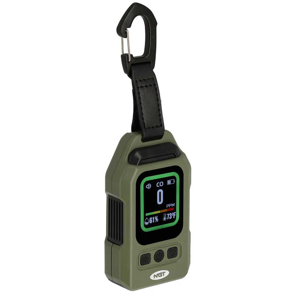 NGT Carbon Monoxide Detector Thermometer & Light