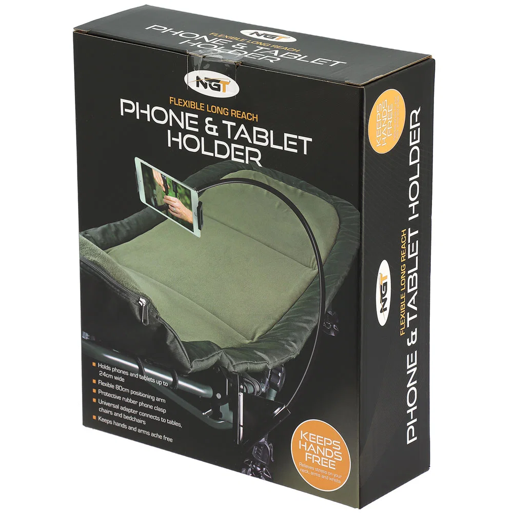 NGT Phone Tablet Holder For Bedchairs & Chairs