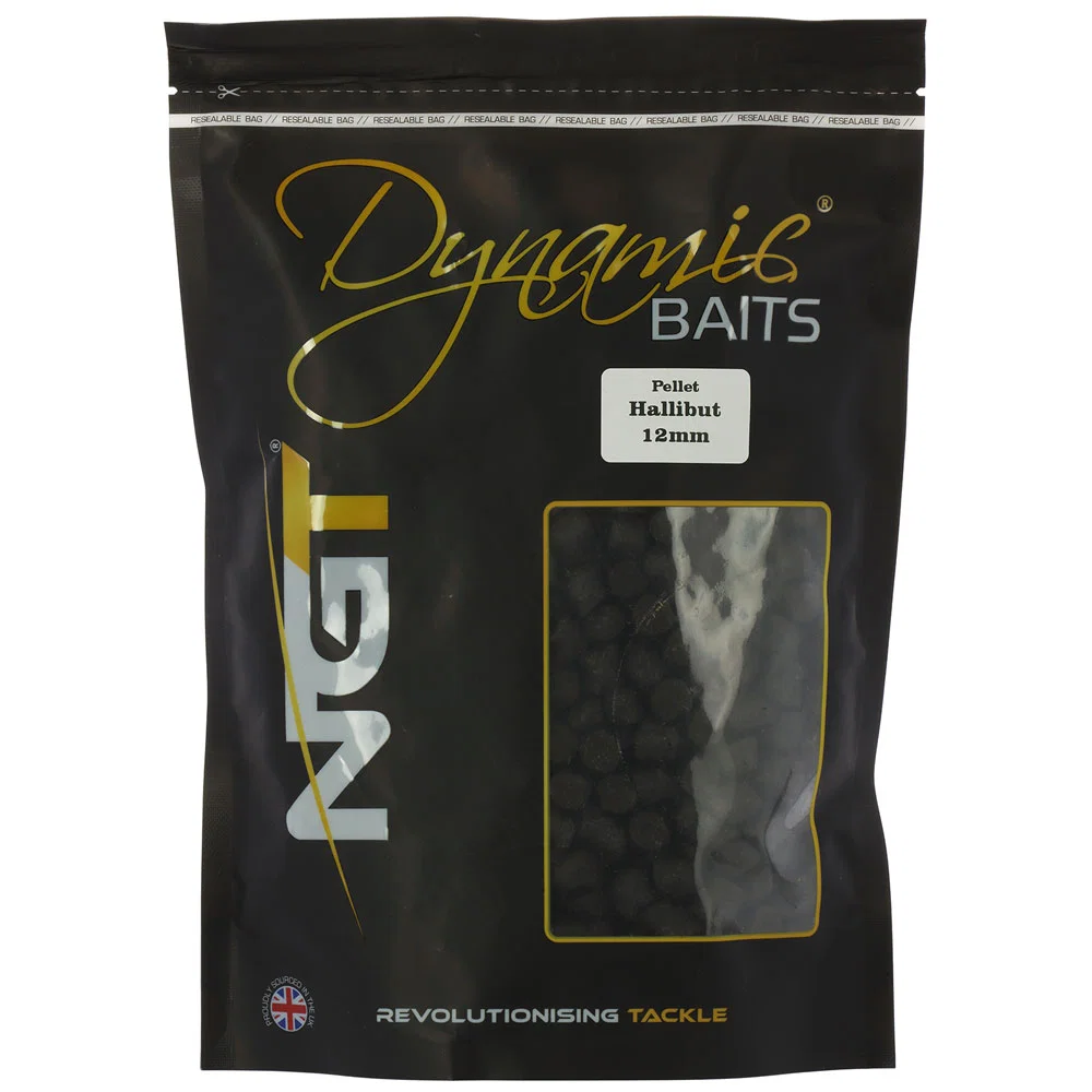 NGT 800g Halibut Pellets 16mm 12mm 4mm