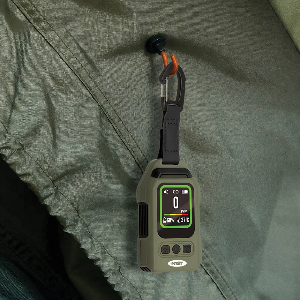 NGT Carbon Monoxide Detector Thermometer & Light