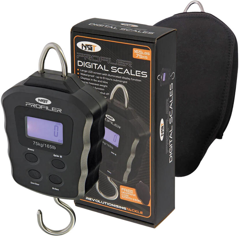 NGT Profiler Scales 165lb / 75kg – NGTOnline