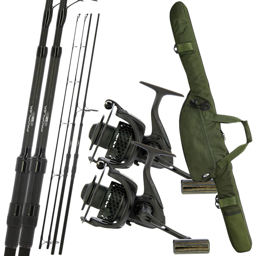 NGT 10ft Profiler Rods & Reels Full Set Up – NGTOnline