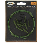 NGT Lead Clip Action Pack Green