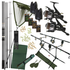 Starter 2 Rod Carp Fishing Set Up