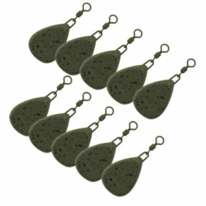 Carp Fishing Leads 1.125 1.5 2.5 3 oz Grip Type 10 Pack Weights Lead NGT 